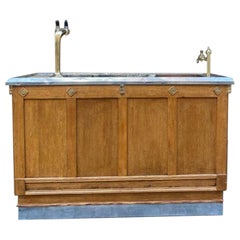 Impressive 1930s Bar Counter-Hotel Fixture Lyon