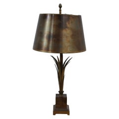 Französische Vintage-Tischlampe, inspiriert von der Nature, zugeschrieben von Maison Charles