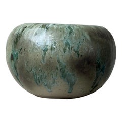 K H Würtz Rotund Green Vase