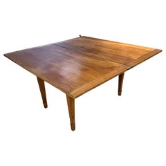 Antique Cherry Extending Square Table