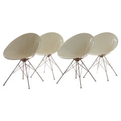 Post Modern Set of Four Dining Chairs by Philippe Starck for Kartell, 1990s