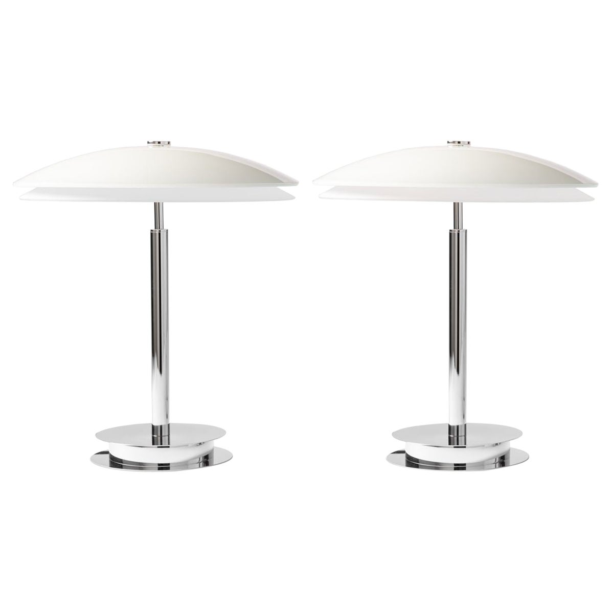 Pair of Table Lamps by Fontana Arte