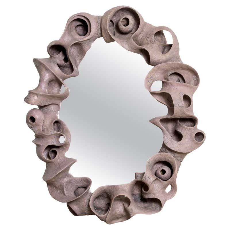 Organic Modern Wall Mirrors - 999 For Sale at 1stDibs | organic mirror ...