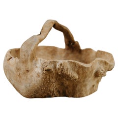 xl olivewood basket