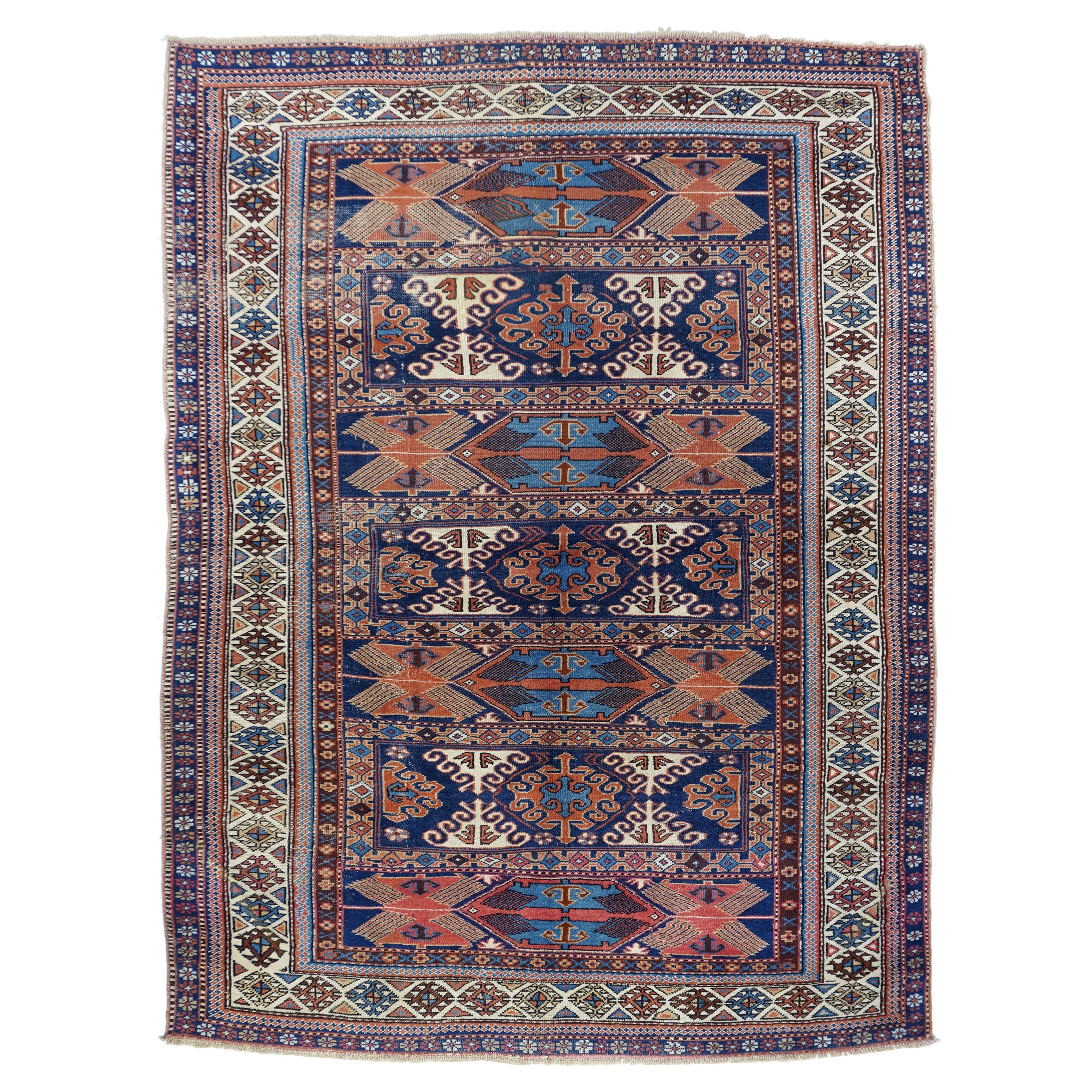 Antique Caucasian Rug 5'5'' x 7'5''
