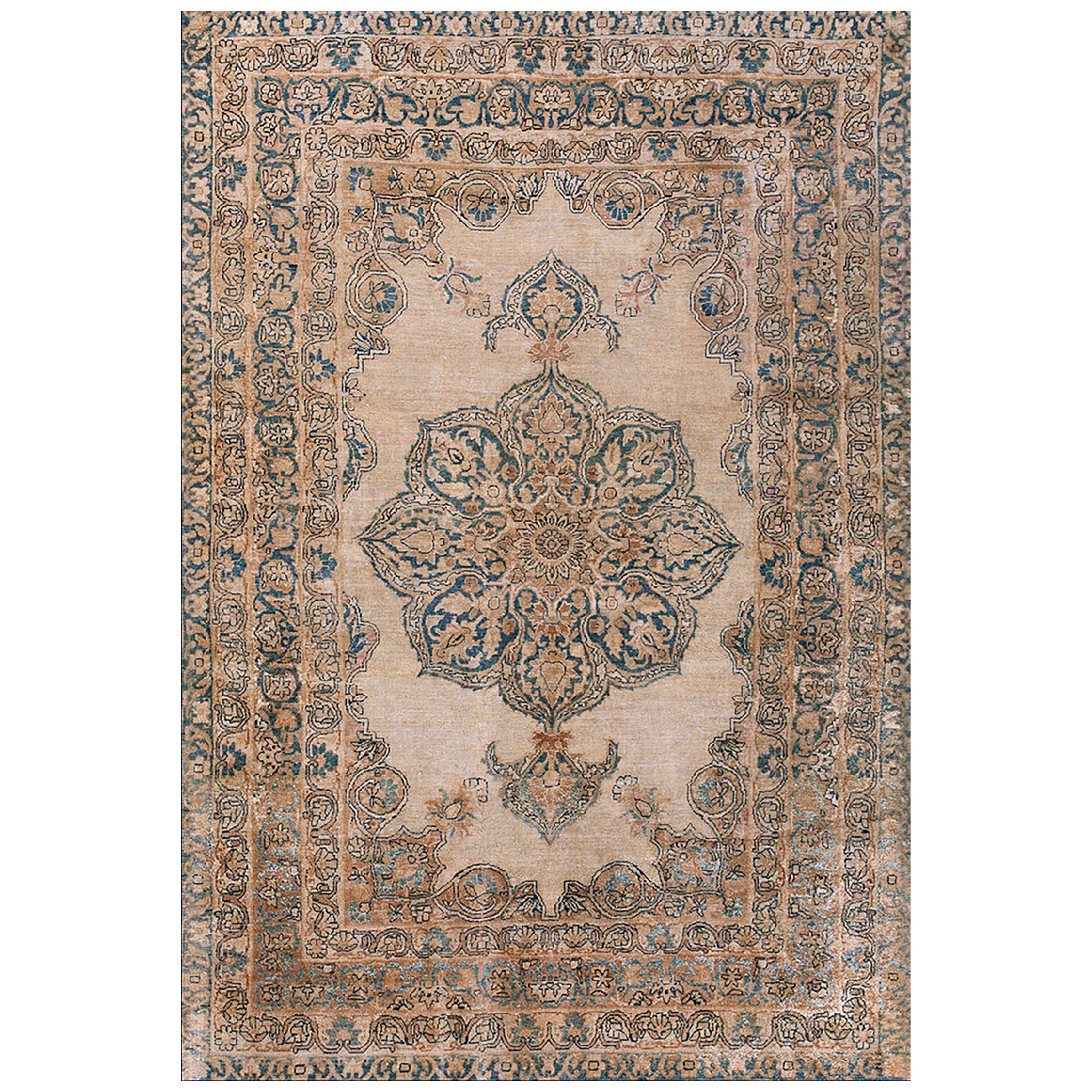Late 19th Century S.E. Persian Kirman Lavar Carpet