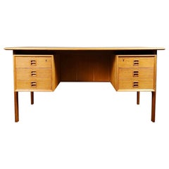 Mid Century Danish Oak Desk By Arne Vodder For Sibast Vintage Retro MCM