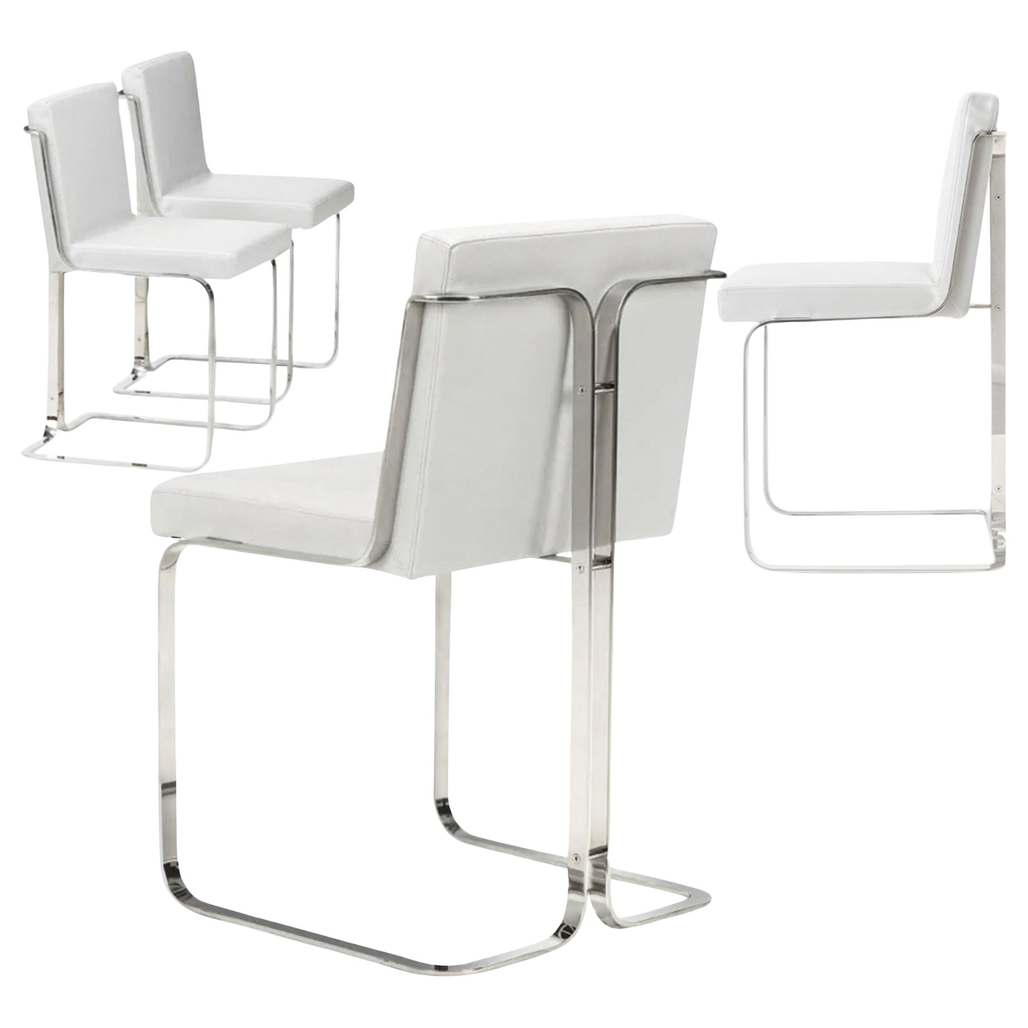Murena Light Chair Set of 4 Side or Dining Lazzarini & Pickering for Marta Sala