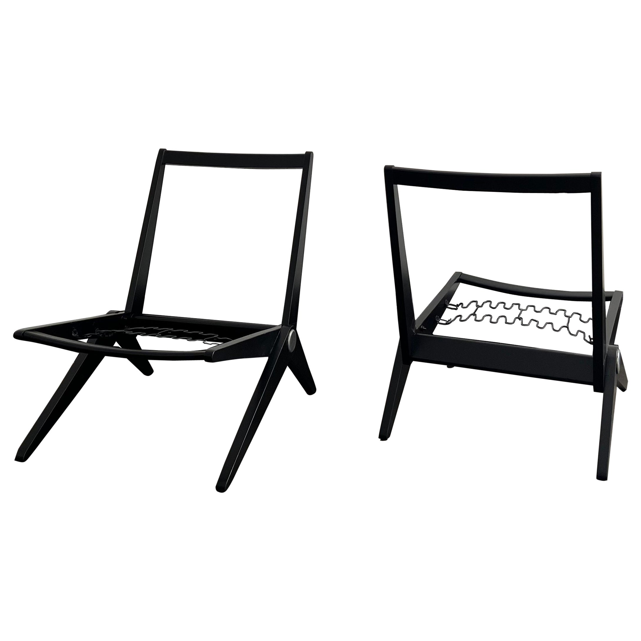 Chaises Scissors de Pierre Jeanneret pour Knoll Associates - Options de rembourrage