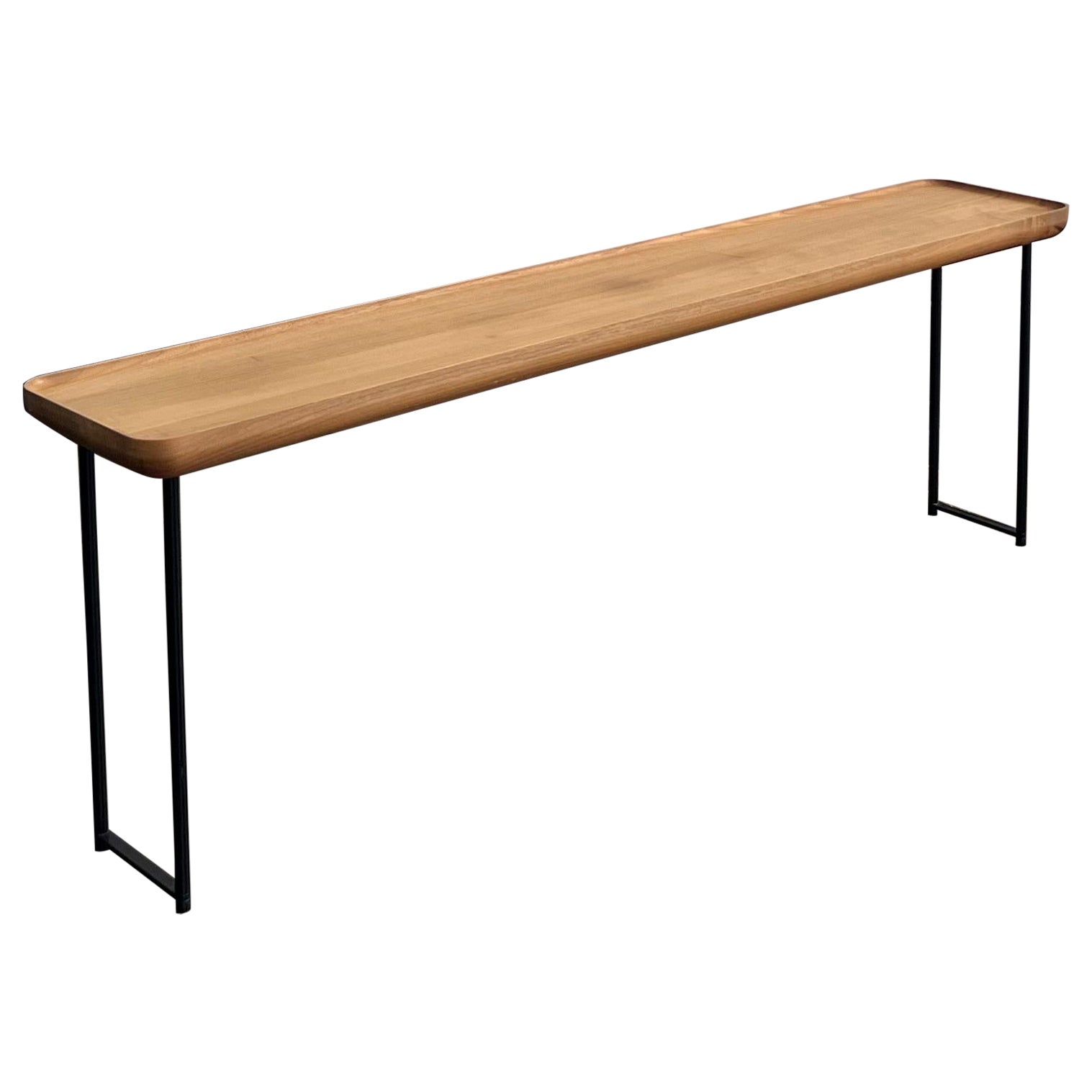 Table d'appoint en noyer Torei par Luca Nichetto pour Cassina