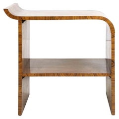Vintage Wooden Coffee Table, Italy, 1970s