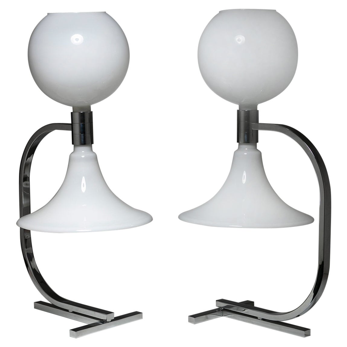 Tischlampen „AM/AS“ von Albini, Helg, Piva für Sirrah