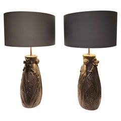 Coppia di lampade da tavolo grandi in stile country Sofina Boutique Kitzbühel