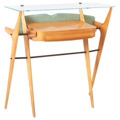 1950s Italian Console Table: A Sculptural Masterpiece of Mid-Century Design