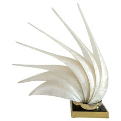 Rougier ' Bird of Paradise' Table Lamp, Quebec Canada 1970s