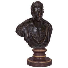 Bronze-Bust of Emperor Franz II (I) of Austria (1768-1835), Italy, circa 1810