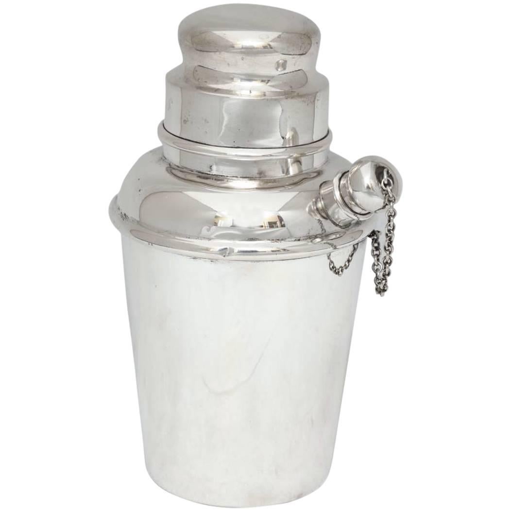 Art Deco-Style Sterling Silver Cocktail Shaker