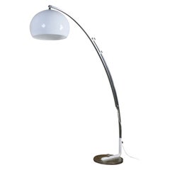 Minimalistic arc floorlamp in the style of Goffredo Reggiani, 1970s