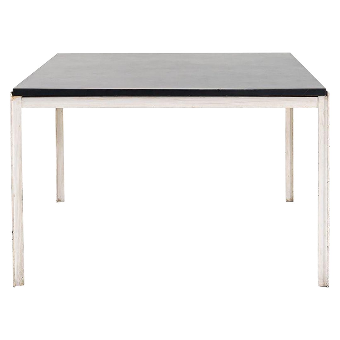 Florence Knoll T Angle Couchtisch / Beistelltisch mit Laminatplatte, 1950er Jahre