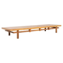 1954 Massive Walnut Coffee Table by T.H. Robsjohn-Gibbings for John Widdicomb