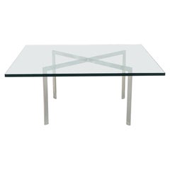 1960s Barcelona Coffee Table by Mies van der Rohe for Knoll and Gratz Industries