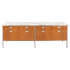 Años 60 Gordon Bunshaft y Davis Allen de la Credenza de Teca para el Chase Manhattan Bank