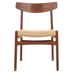 1960s Hans J. Wegner for Carl Hansen & Son CH23 Dining Chair in Oak