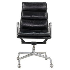 1975 Herman Miller Sillones de oficina Eames Soft Pad en piel y tela