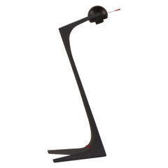 1990 Artemide Onidia Desk Lamp by Santiago Calatrava in Black