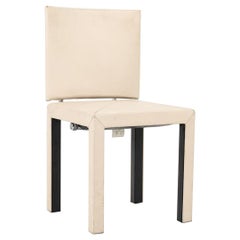 1990s Arcadia Dining Side Chair by Paolo Piva for B&B Italia in Ivory Leather