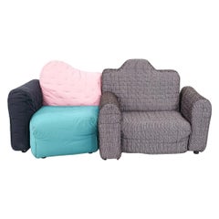1990s Cassina Cannaregio Two Seat Loveseat Sofa / Lounge by Gaetano Pesce
