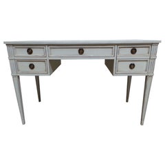 Gustavian Style Unique 5 Drawer Desk