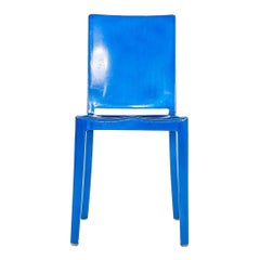 2004 Philippe Starck for Emeco Hudson Dining Side Chairs in Blue 12x Available
