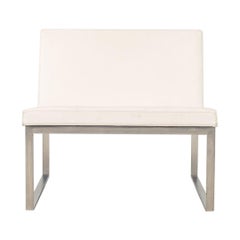 2006 B.2 Armless Lounge Chairs by Fabien Baron for Bernhardt Design in Leather