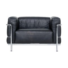 2006 Le Corbusier Jeanneret Perriand Cassina LC3 Clubsessel aus Leder