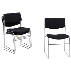 Sillas de comedor apilables Elle 2010 de Giovanni Zorzon para ICF y Bononia Italia