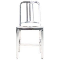 2011 Emeco Navy 1006 Dining / Side Chair in Mint Polished Aluminum