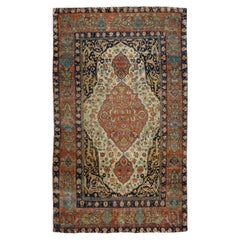 Antique Farahan Sarouk Rug 4'0" x 6'10''