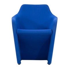 2017 Venus Arm Chair by Simon Pengelly for Allermuir in Blue Fabric