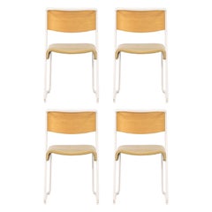 Set aus vier Proper Canteen Utility-Stühlen von Ed Carpenter und Andre Klauser, 2021