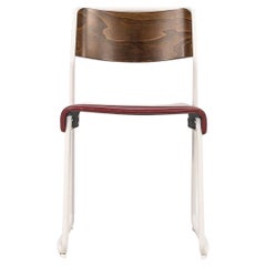 2021 Set of 4 Canteen Utility Dining Chairs by Ed Carpenter & Andre Klauser