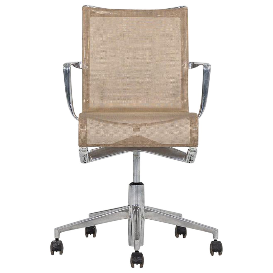 C. 2010 Alberto Meda for Alias 434 Rollingframe 44 Desk Chair in Tan Mesh