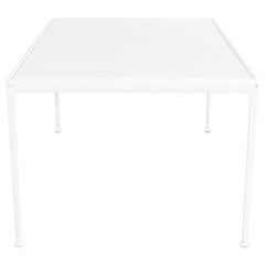 C. 2010s Richard Schultz Colección 1966 Mesa de comedor rectangular en blanco