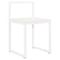 2022 AG Fronzoni for Cappellini '64 Chairs in Matte White Lacquer, 3x Available