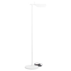 2021 Tab Floor Lamp Lamp by Barber and Osgerby for Flos Aluminum White