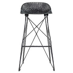 2022 Bertjan Pot for Moooi Carbon Fiber Bar Stool