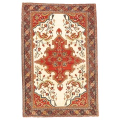 Antique Farahan Sarouk Rug 4'2'' x 6'3''