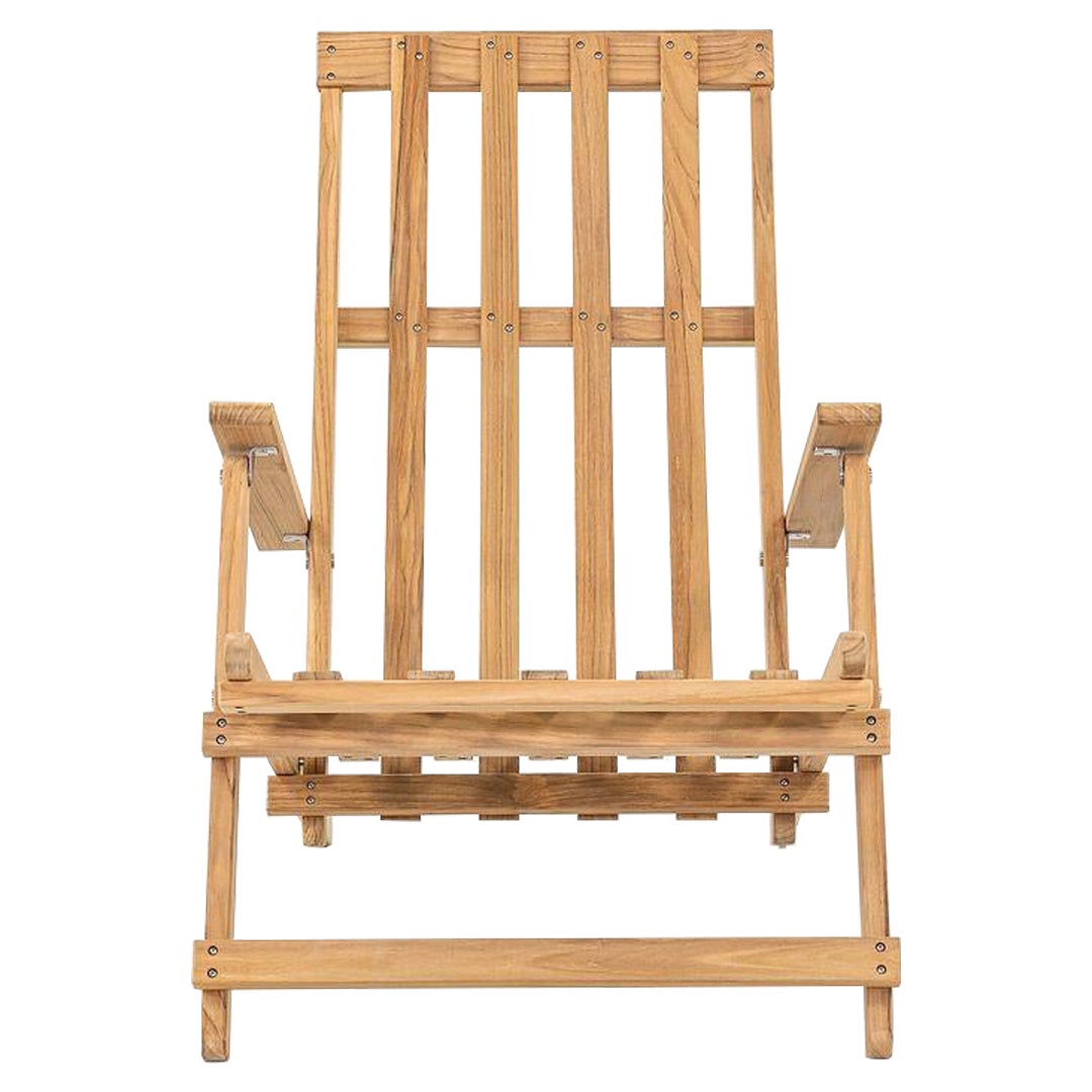 2022 Borge Mogensen per Carl Hansen BM5568 Sedia da salotto a sdraio in teak non trattato