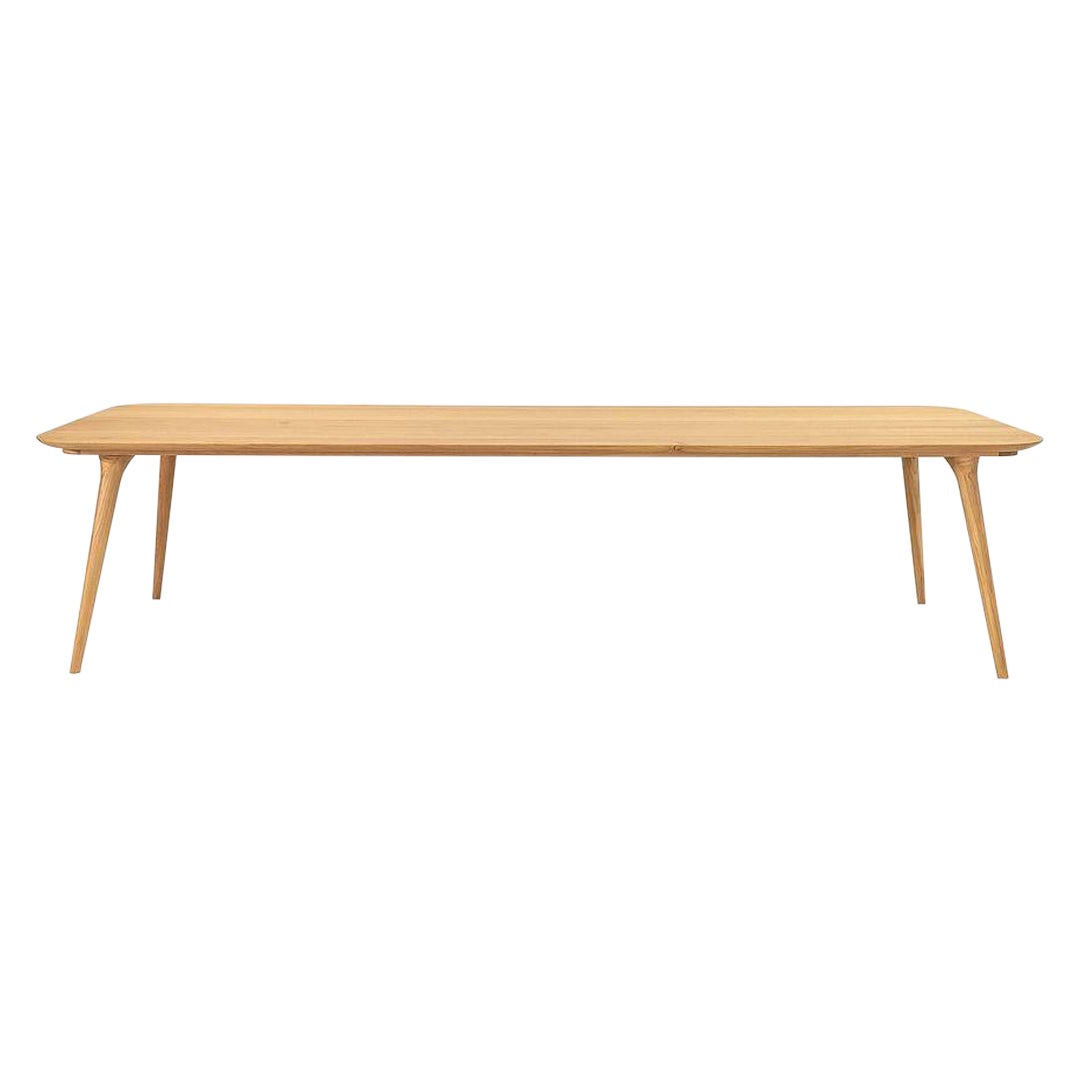 2022 Marcel Wanders for MOOOI Zio Dining Table 310 Natural oil 122 x 40 in
