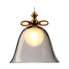2022 Marcel Wanders for Moooi Bell Suspension Pendant Lamp Small Gold / Smoke